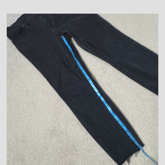 Madewell High Riser Skinny Jeans Washed Black Size 31 - Picture 9 of 10